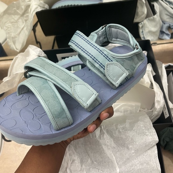 Blue Coach slides - Picture 4 of 4